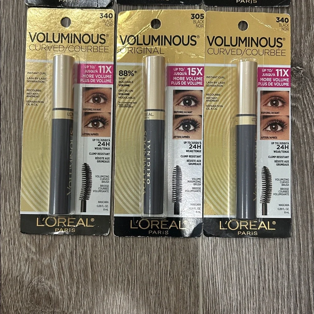 LOT OF 6X L'Oreal Voluminous Mascara Collection ( Firm Price )